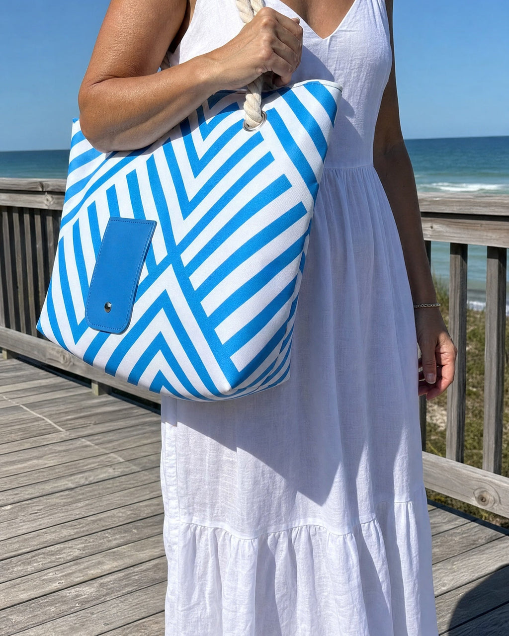 Shorely Every day Beach Tote — Carry Your Own Drinks Anywhere