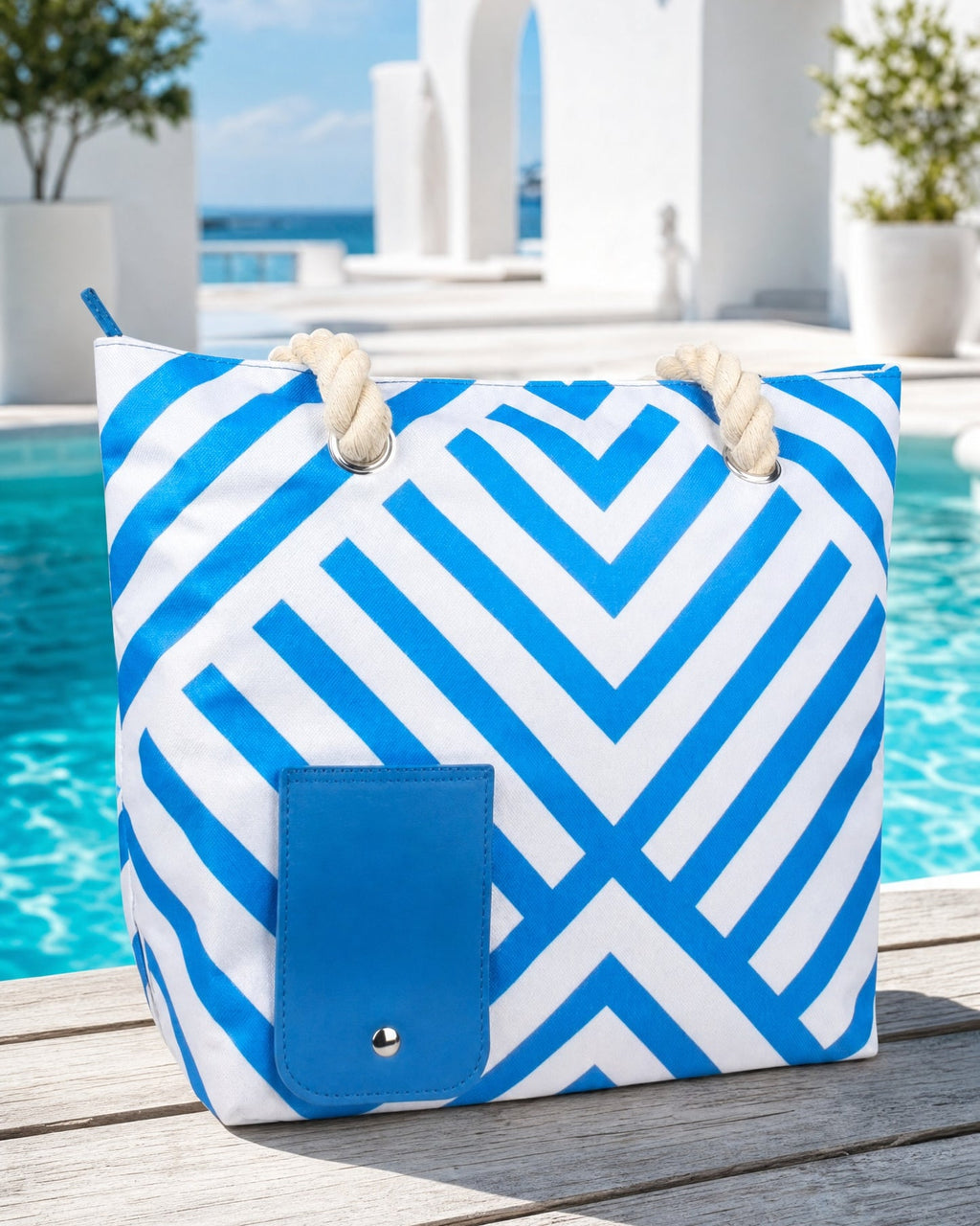 Shorely Every day Beach Tote — Carry Your Own Drinks Anywhere