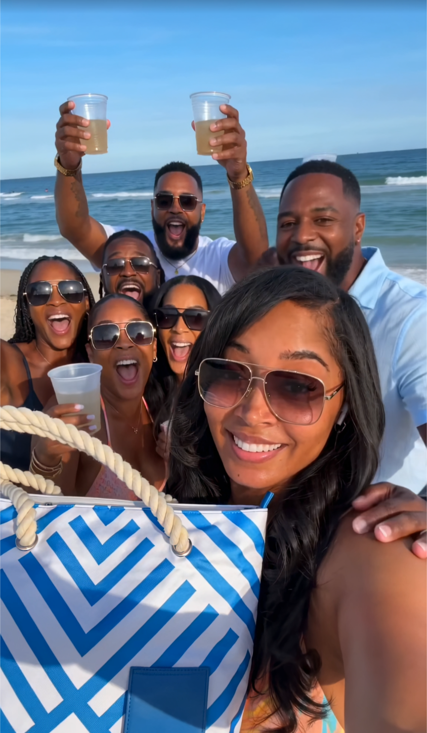 Shorely Every day Beach Tote — Carry Your Own Drinks Anywhere